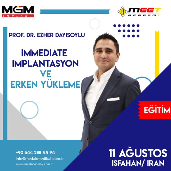 Immediate Implantasyon ve Erken Yükleme