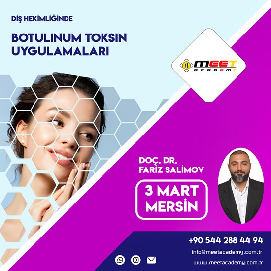 Diş Hekimliğinde Botulinum Botoks Kursu